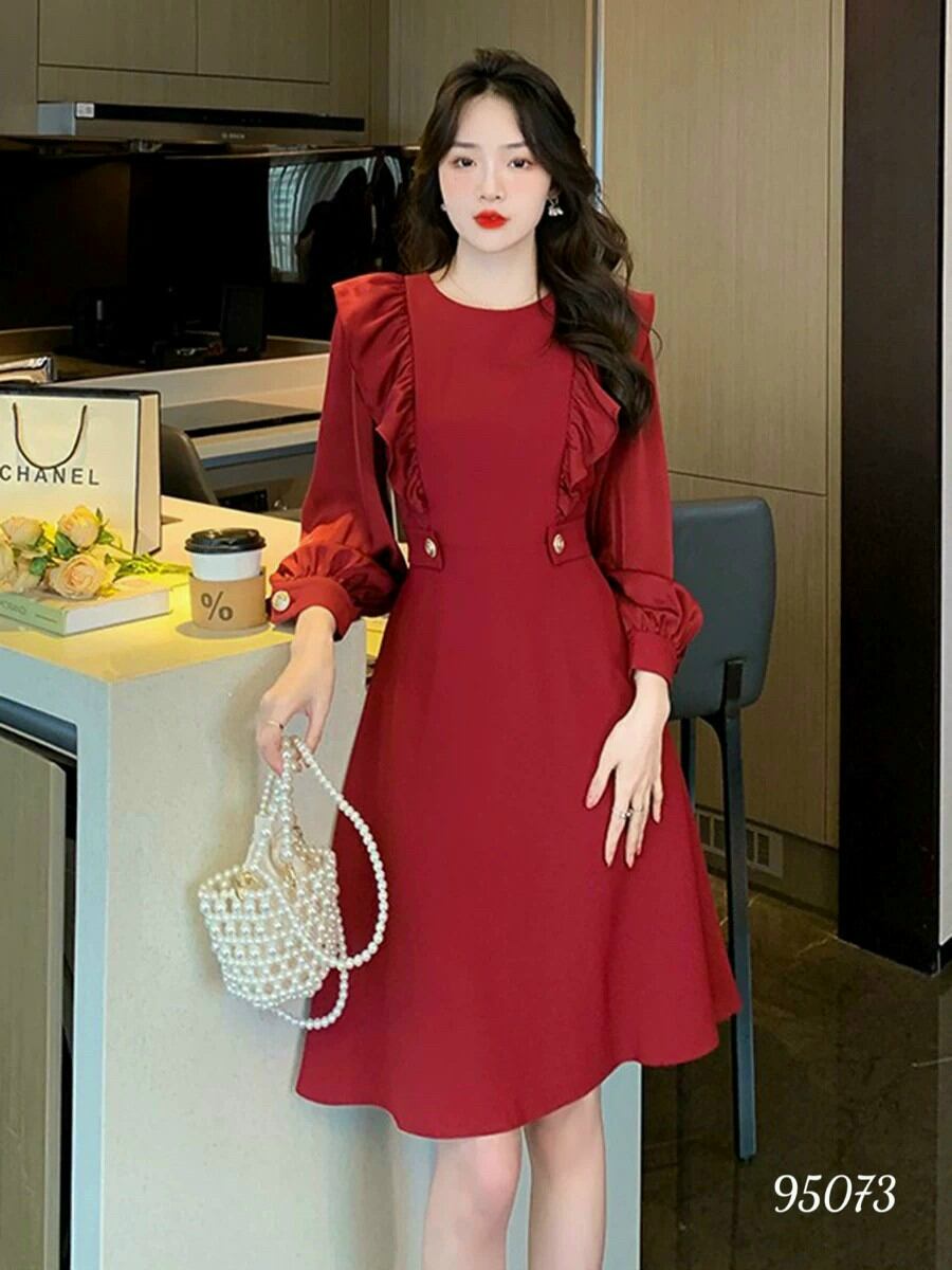 Đầm xòe chất cotton lạnh size m đến xxl