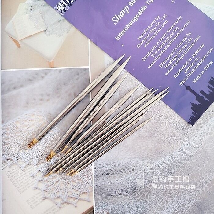 【Hàng Có Sẵn】đầu Kim Đan Đầu Nhọn Hiyahiya/Đầu Tròn 4 \ 5 Inch/Có Thể Tháo Rời