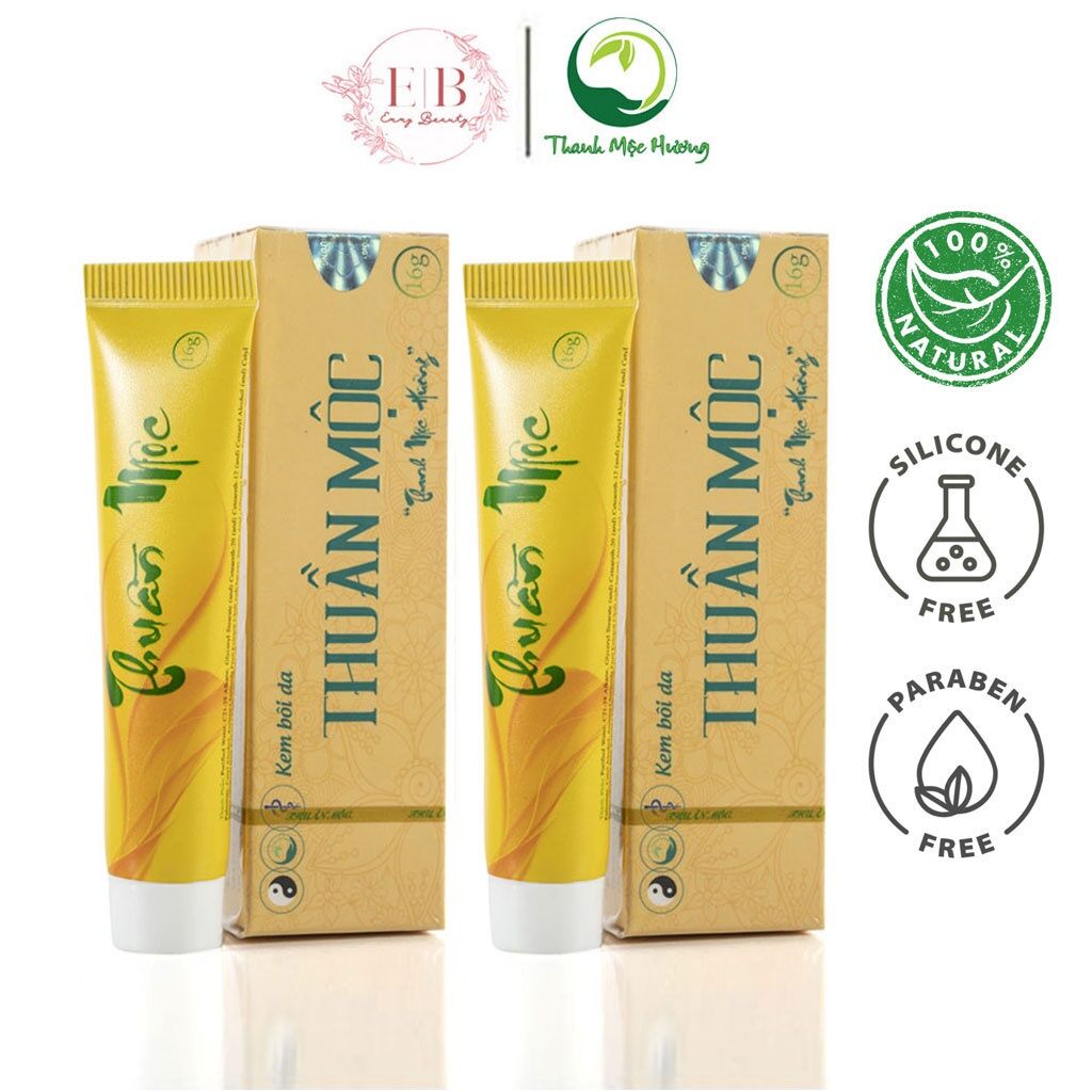 Kem bôi da thuần mộc tuýp 16g