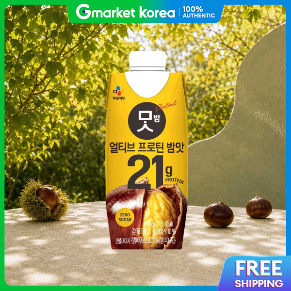 CJ | Cj Cheiljedang Ultive Protein 21g Protein Drink Chestnut Flavor 250ml 36 Units