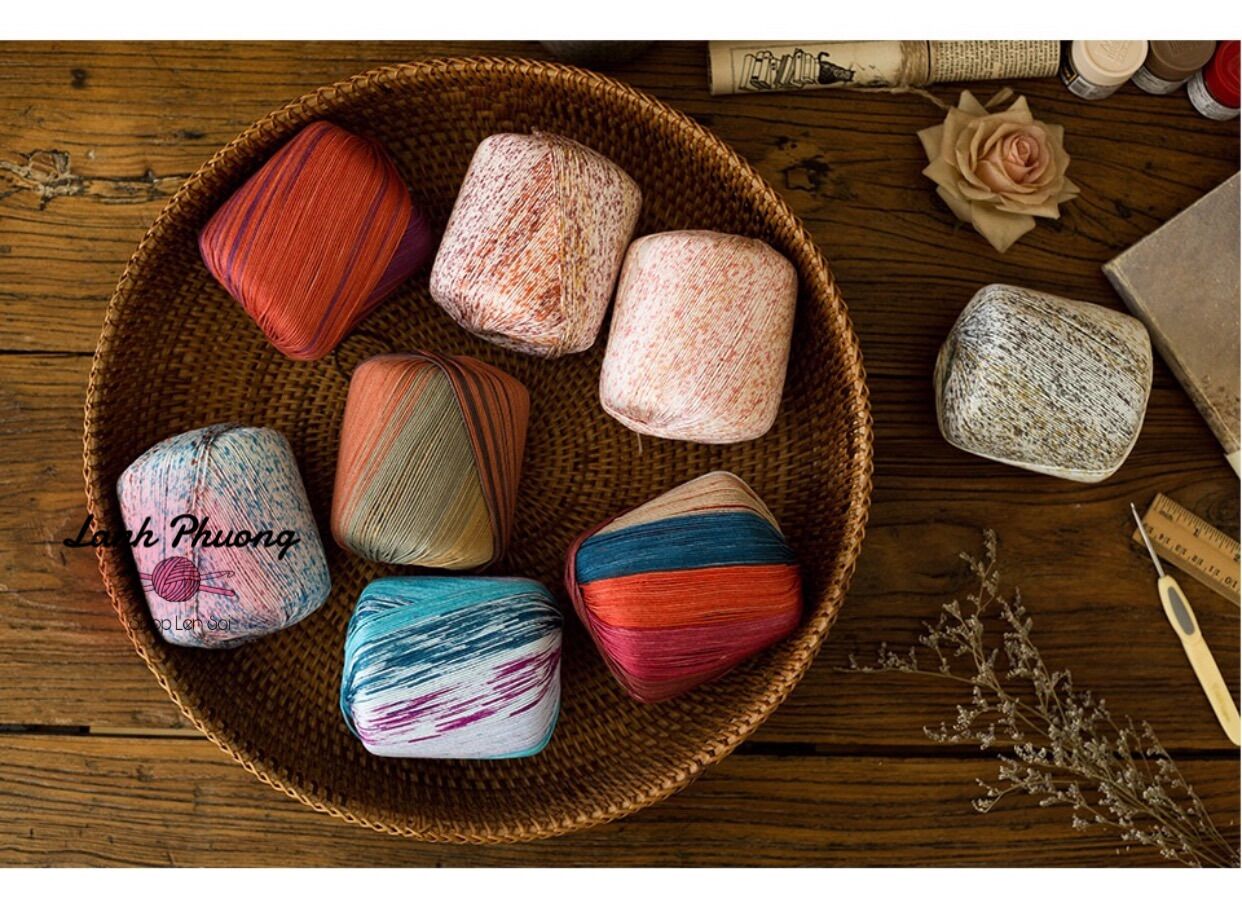Sợi Susan Cotton Loang 50 gram