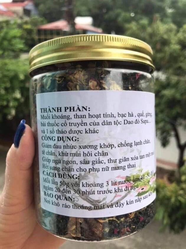 Muối Thảo Dược Ngâm Chân Cao Cấp