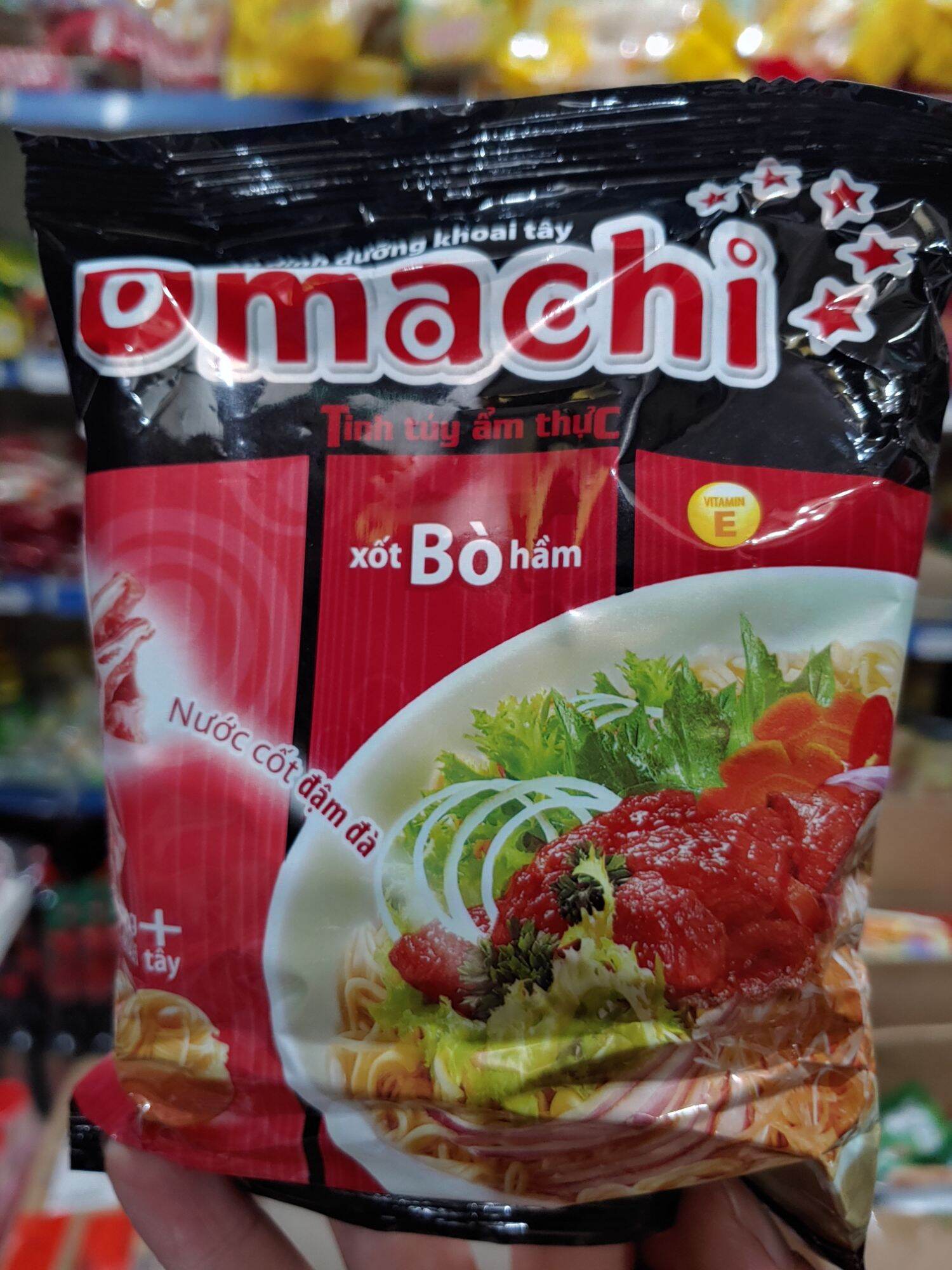 Mì Omachi gói các vị
