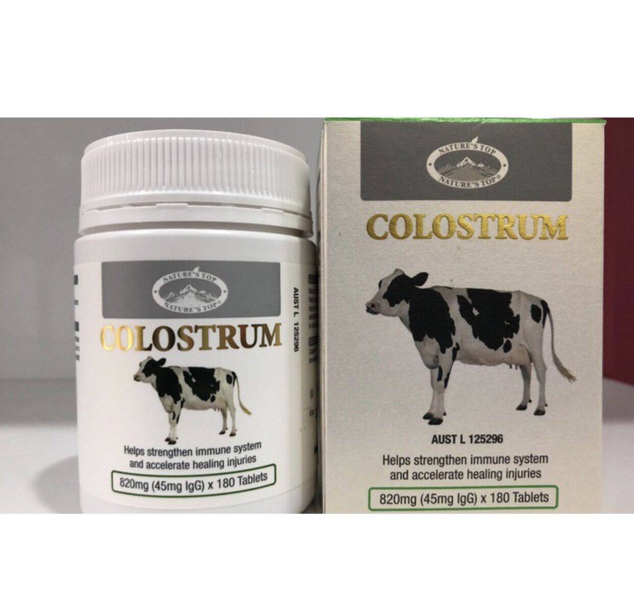 Viên uống sữa non Úc Nature's Top Colostrum