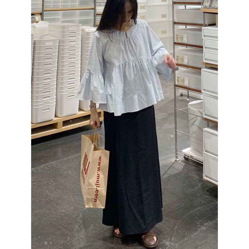 DOB - Chân váy linen dài Bim