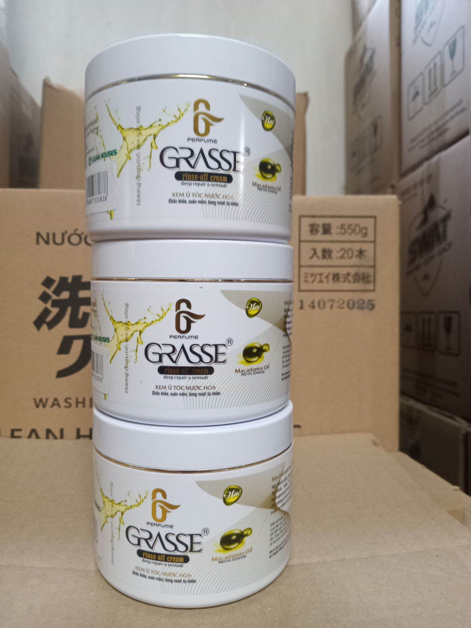 Kem ủ tóc hương nước hoa Grasse 275g