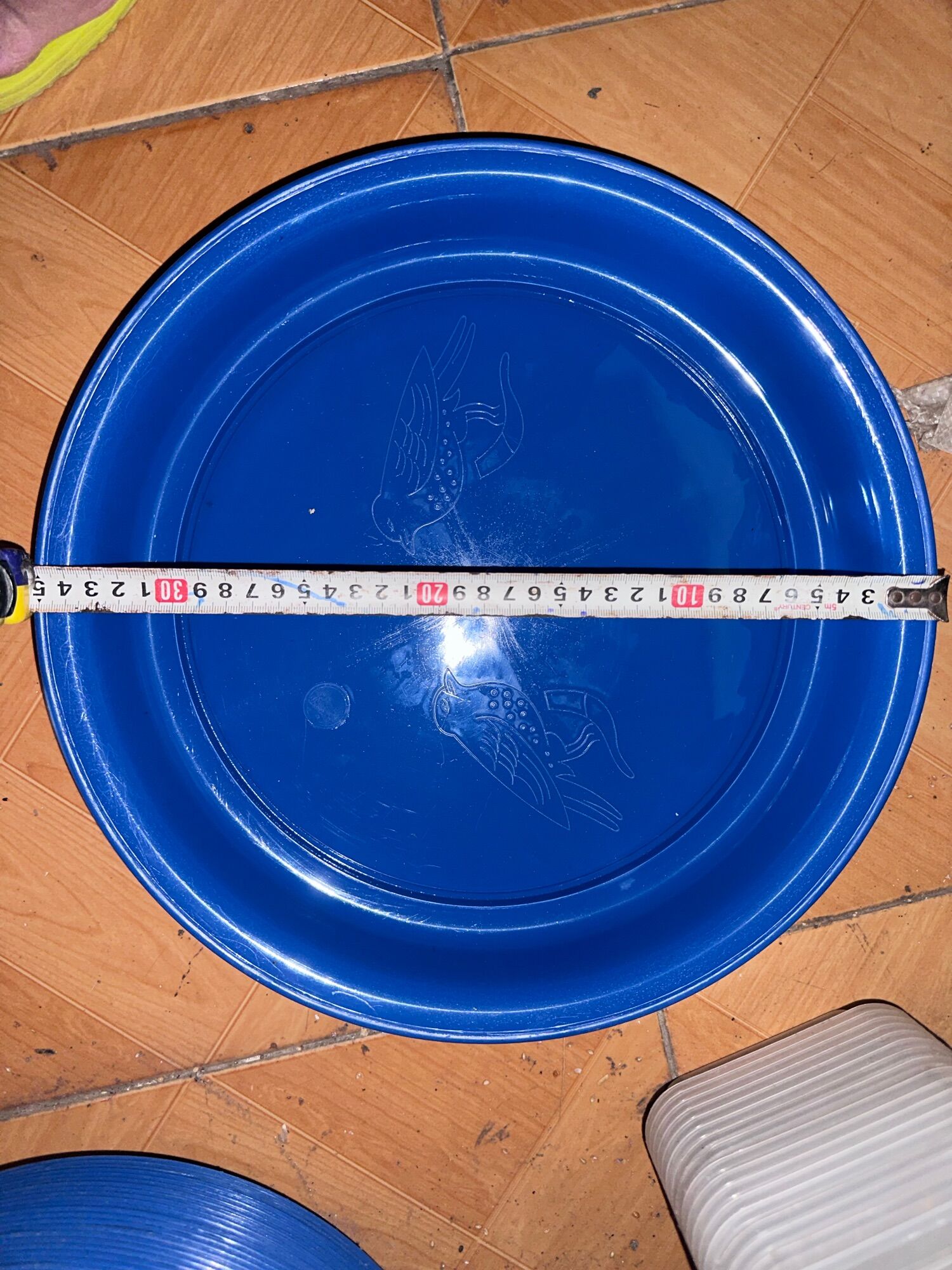 Mâm/khay/đế 35cm dùng cho lồng chim