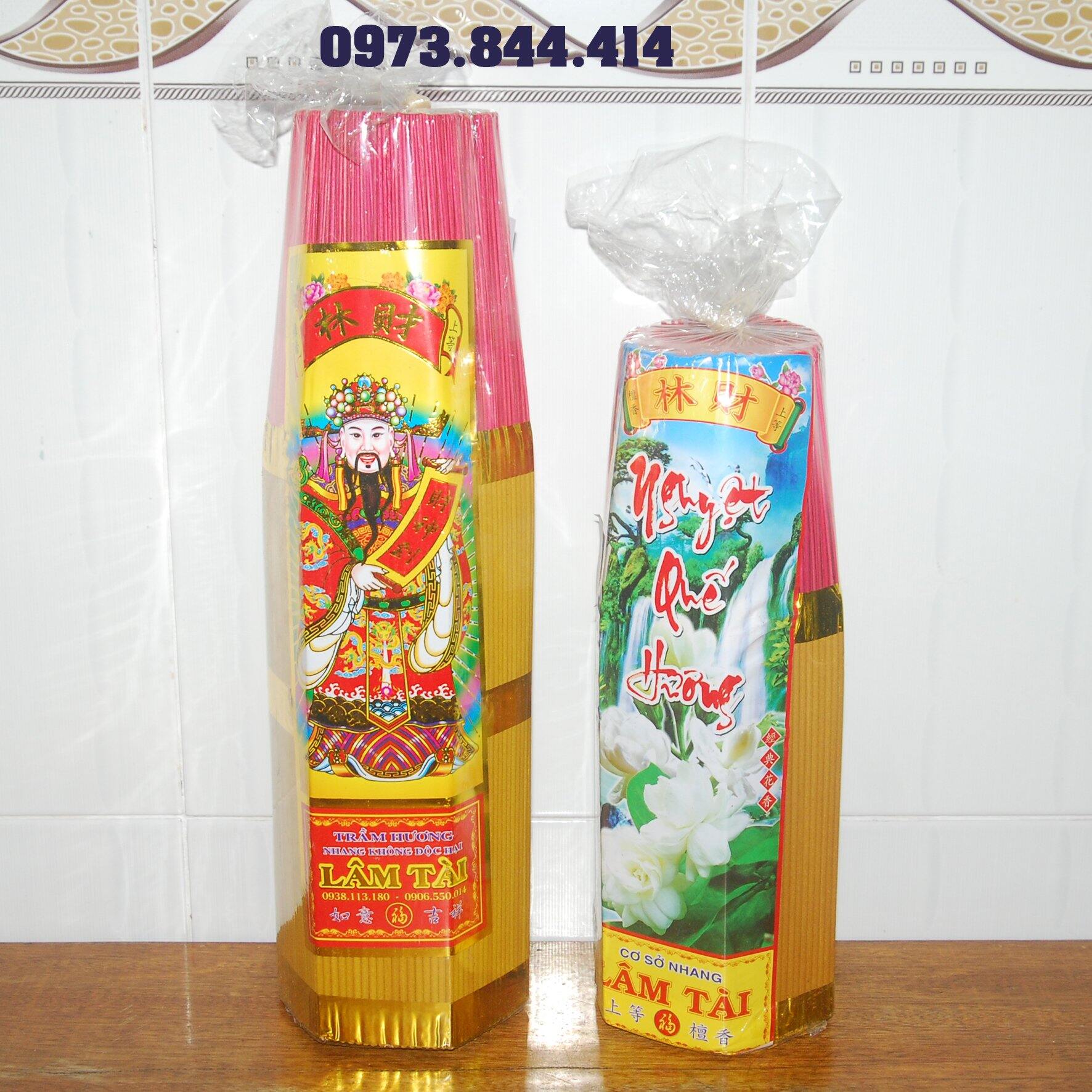 Nhang cúng - nhang đại thơm, ít tàn, ít khói 920 cây, cao 3 tất, 4 tất