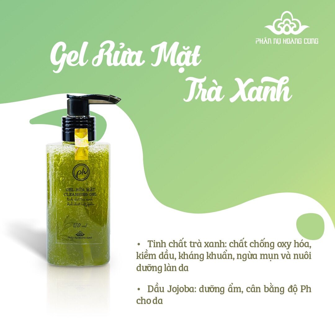 Gel Rửa Mặt Phấn Nụ Hoàng Cung