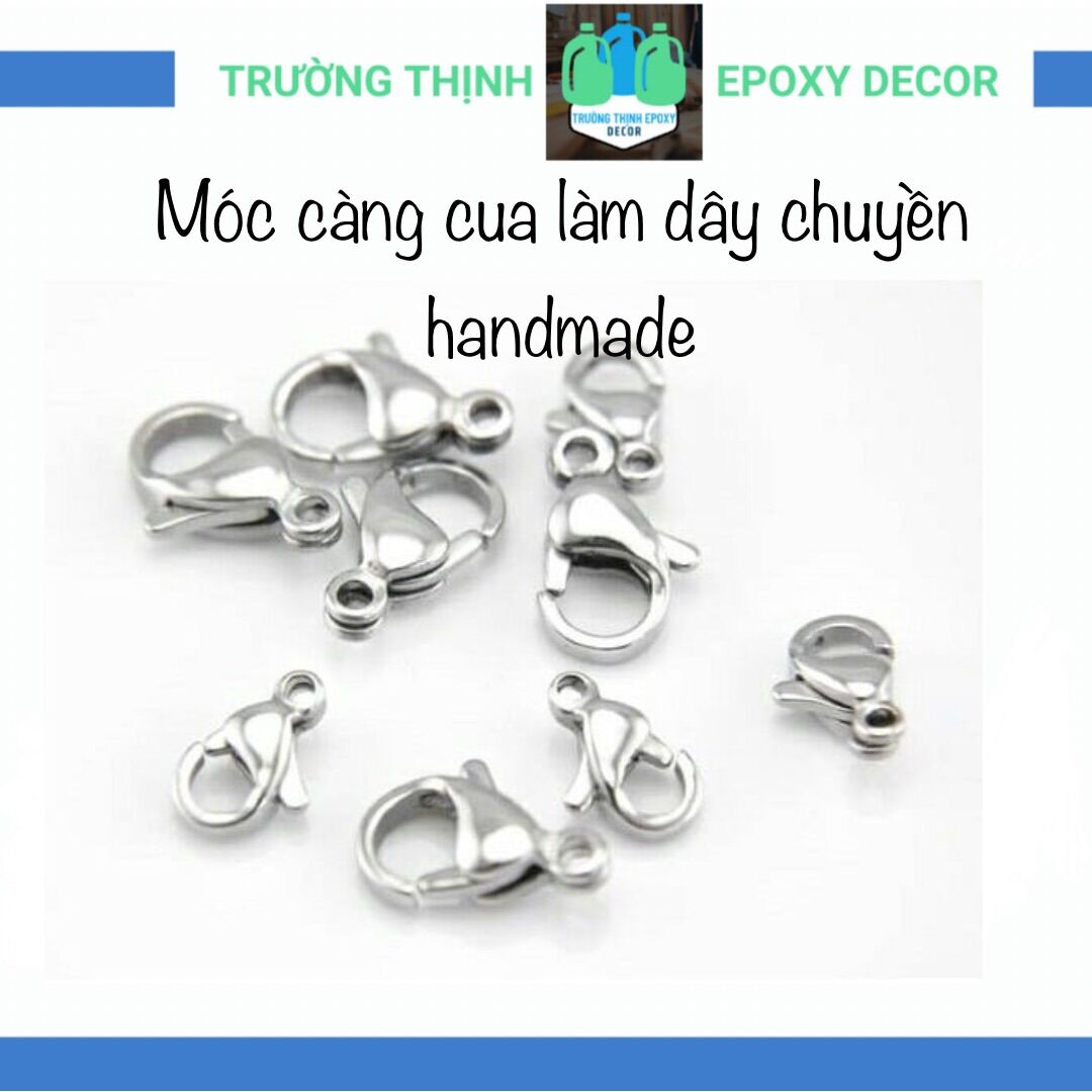 Móc Khóa Càng Cua Mạ Bạc 925 Cho Phụ Kiện - Trường Thịnh Sài Gòn
