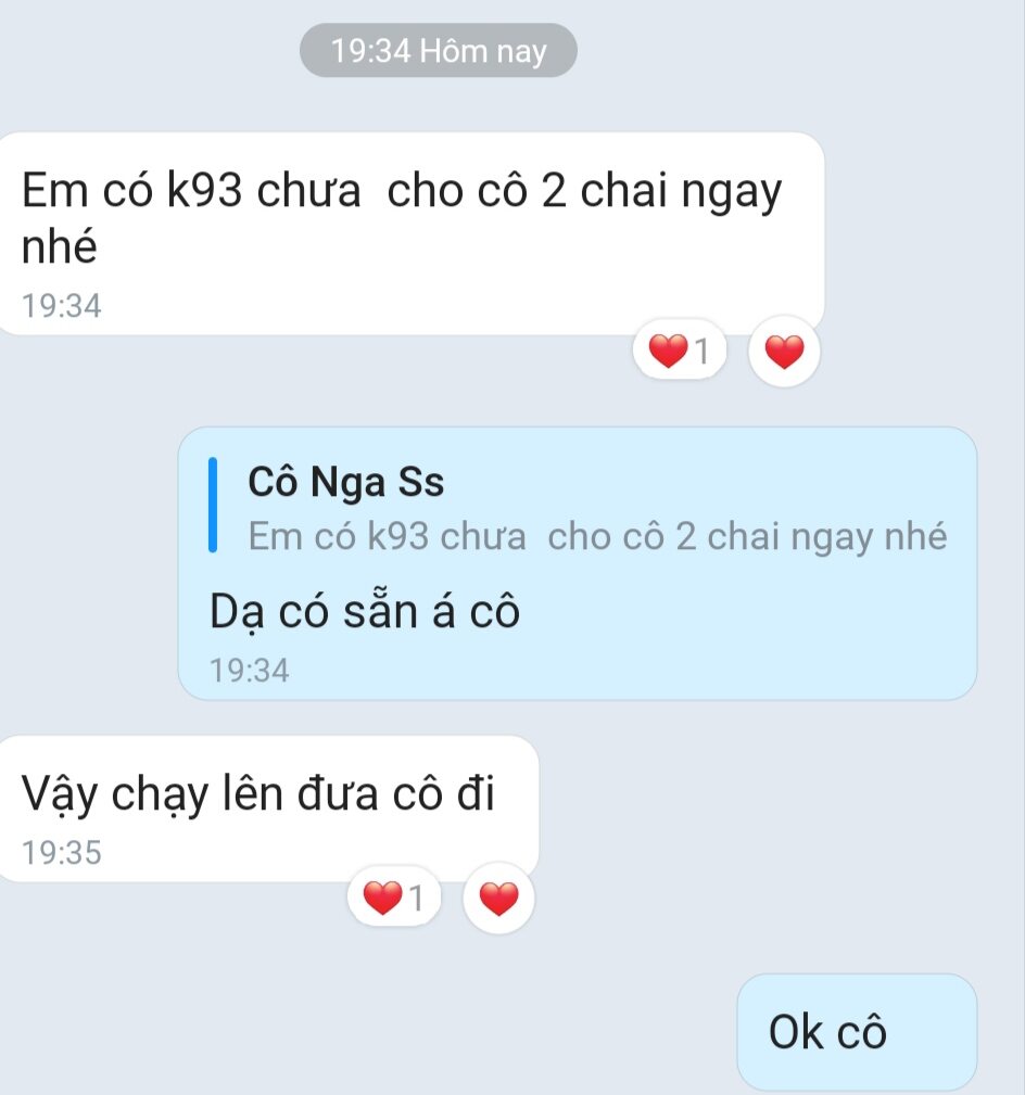 Tinh chất mụn K93