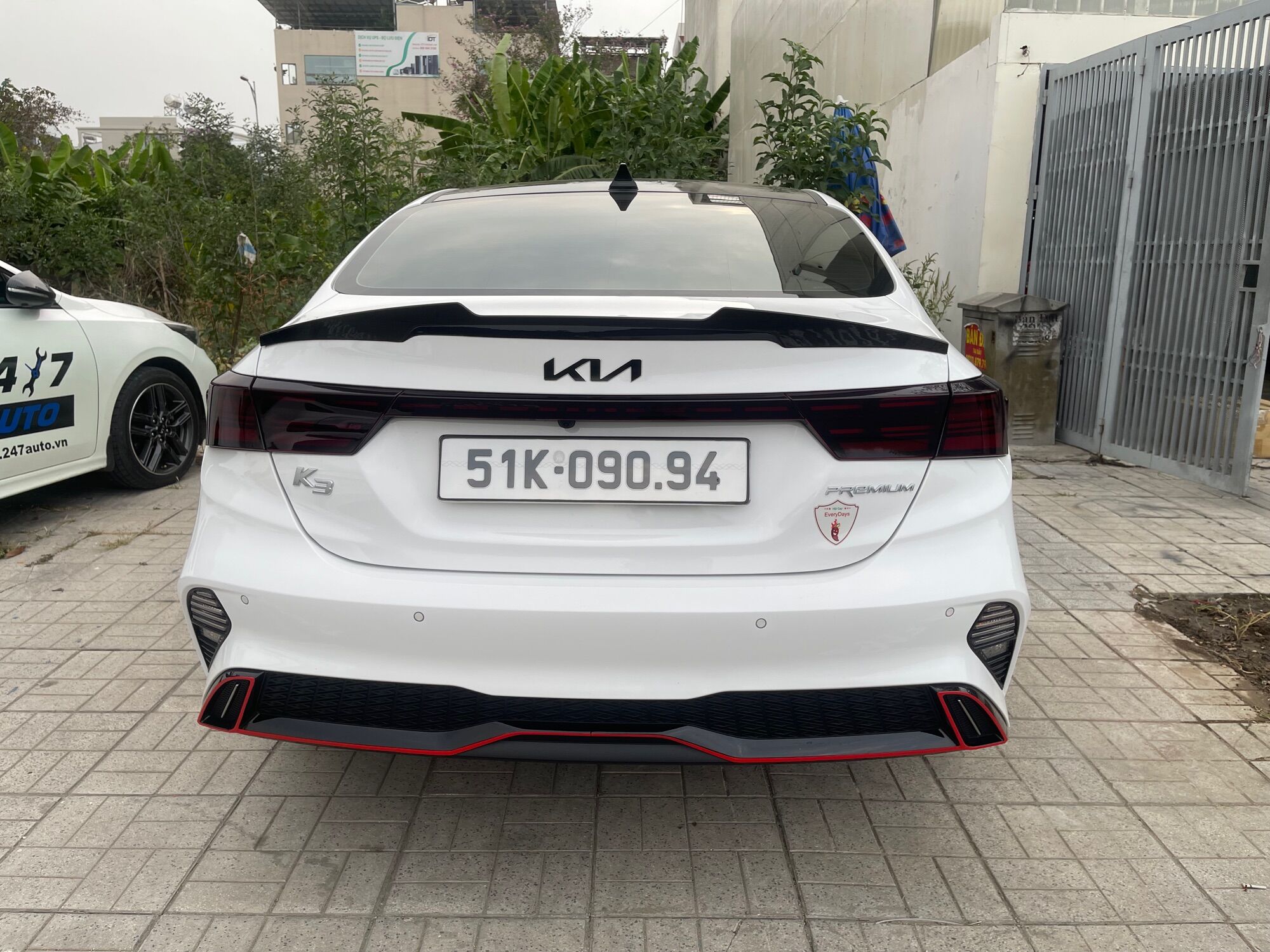 Đuôi Gió Liền Cốp Kia Cerato 2019 -2021 , K3 2022