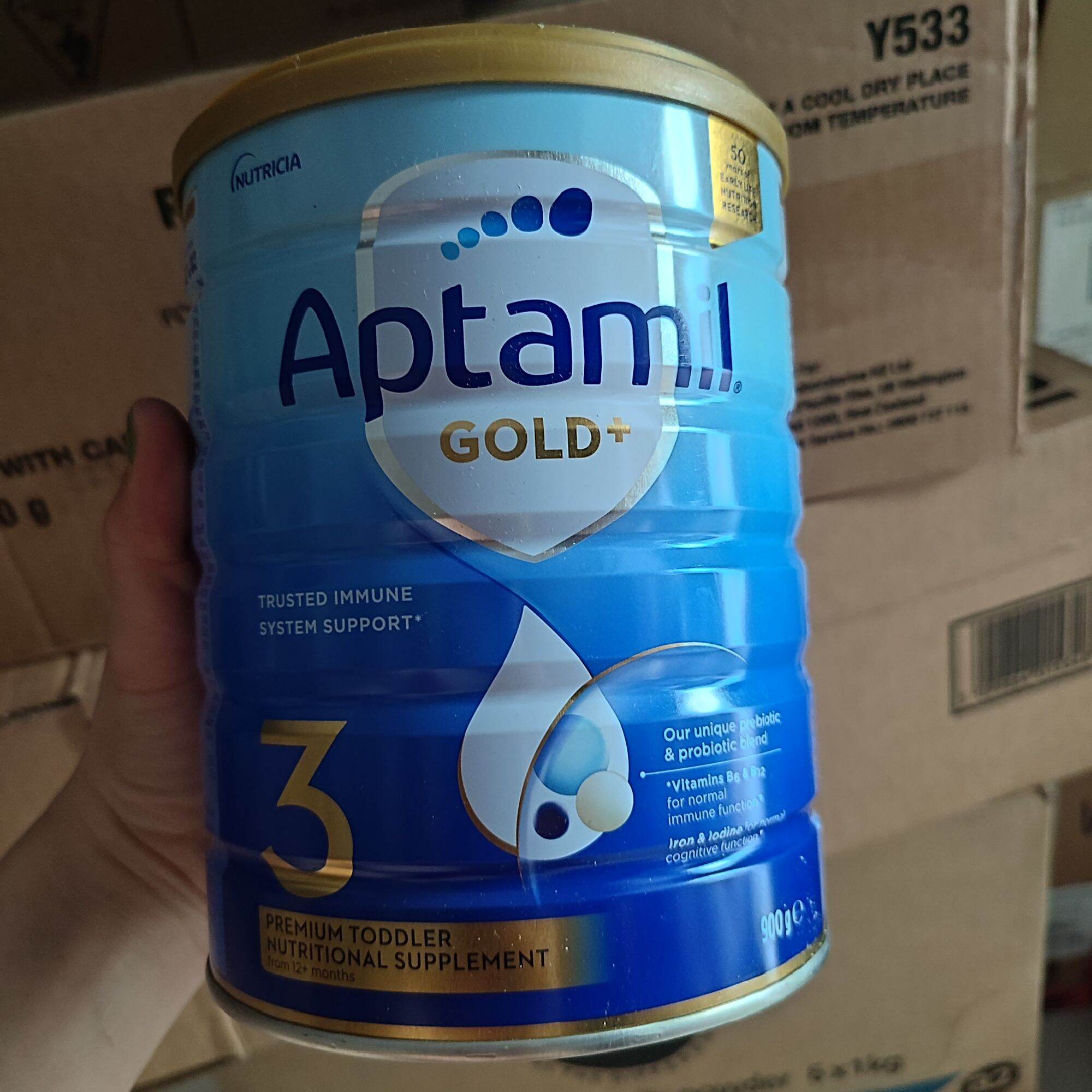 [HCM]MẪU MỚI-Aptamil gold ÚC số 3 4  900gram