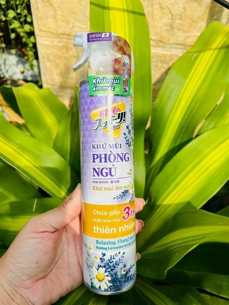 Bình xịt khử mùi Sukki-ri 320ml với nhiều hương thơm cho từng không gian