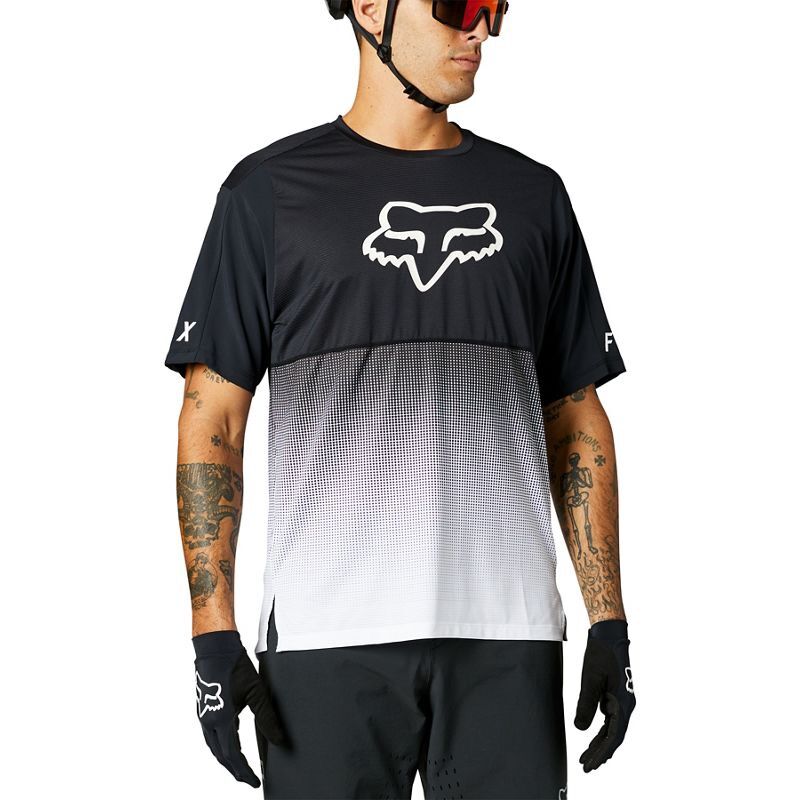 Áo Fox Flexair Chili Black/White Size XL