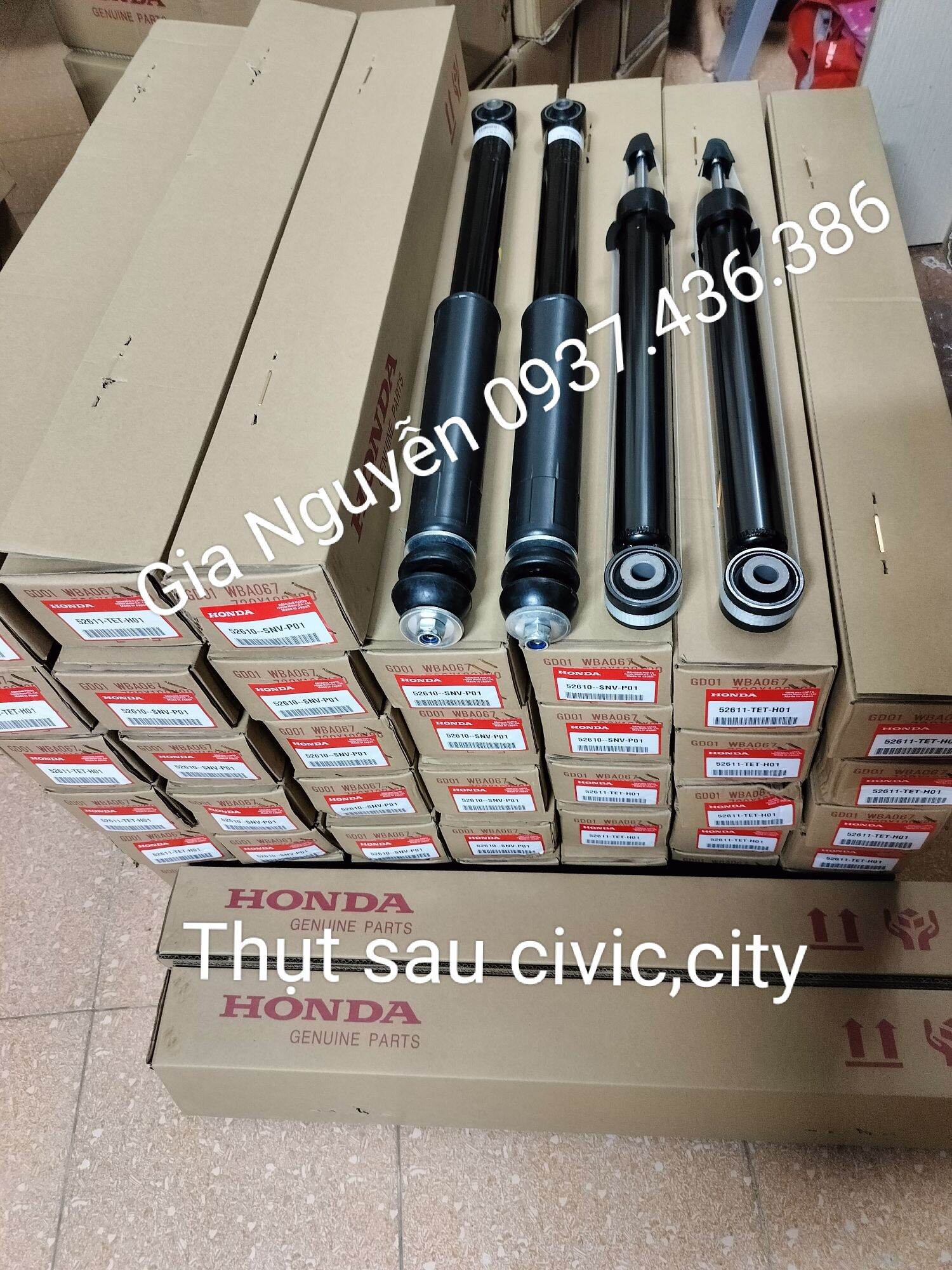 (Hàng Showa)Giảm xóc sau/thụt trước honda civic 2006-2015(phuộc nhún sau honda )