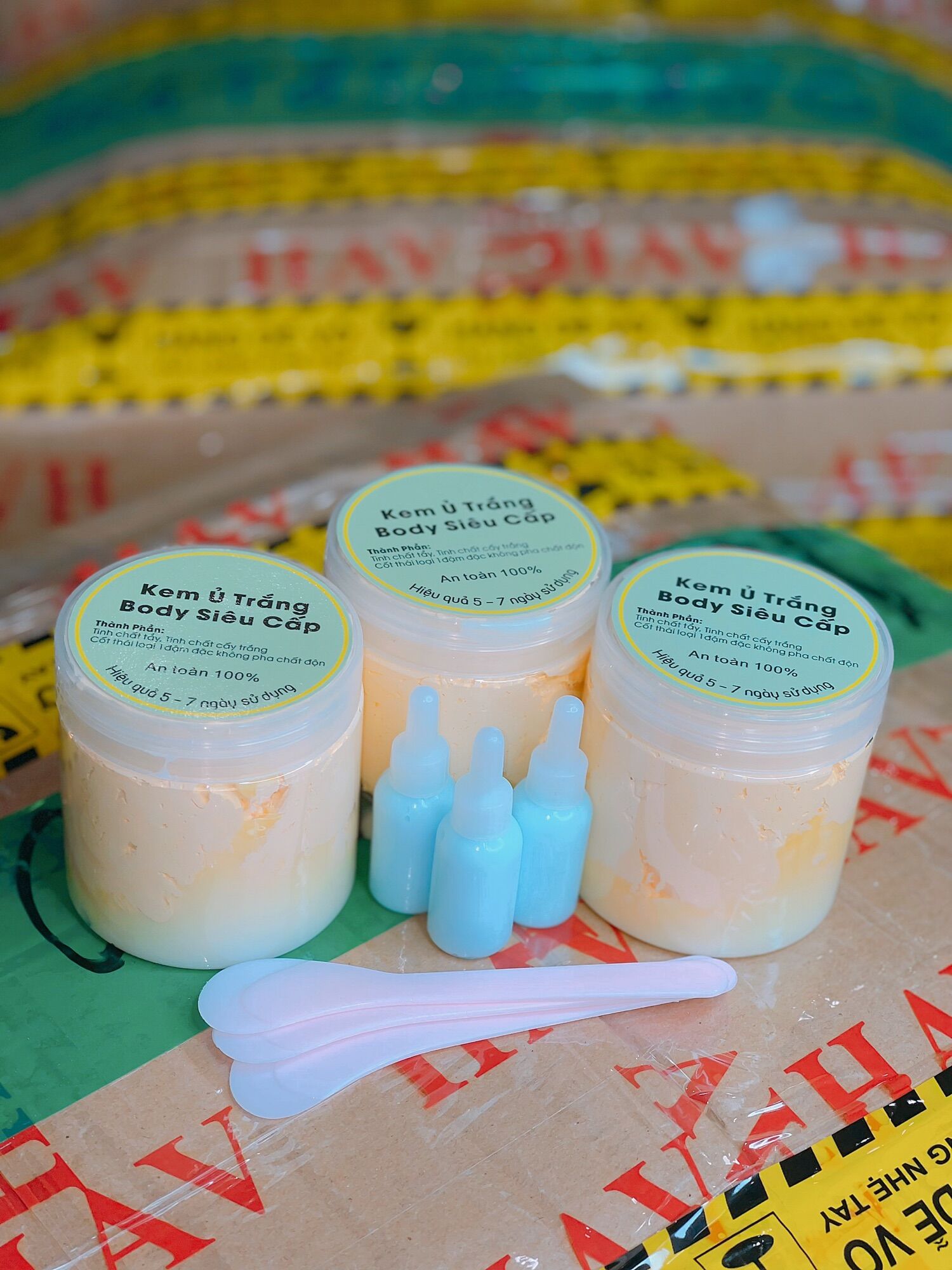 Body cốt ủ colagen siêu trắng