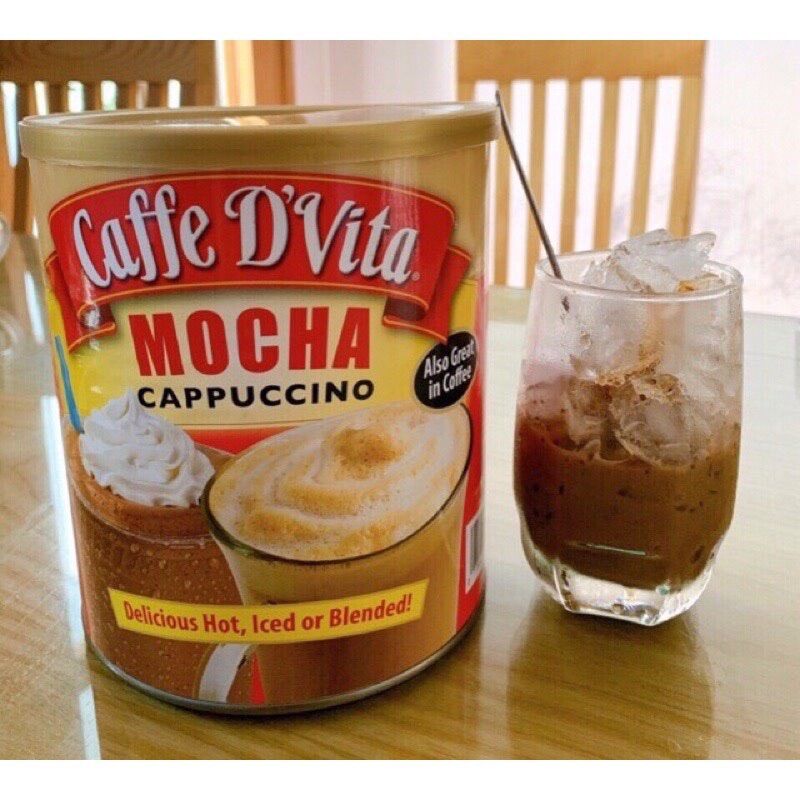 Bột cà phê hoà tan Caffee D’Vita Mocha Cappuccino 1,8kg