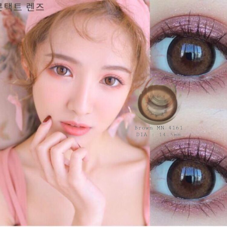 Lens Sona nâu mẫu 0 độ