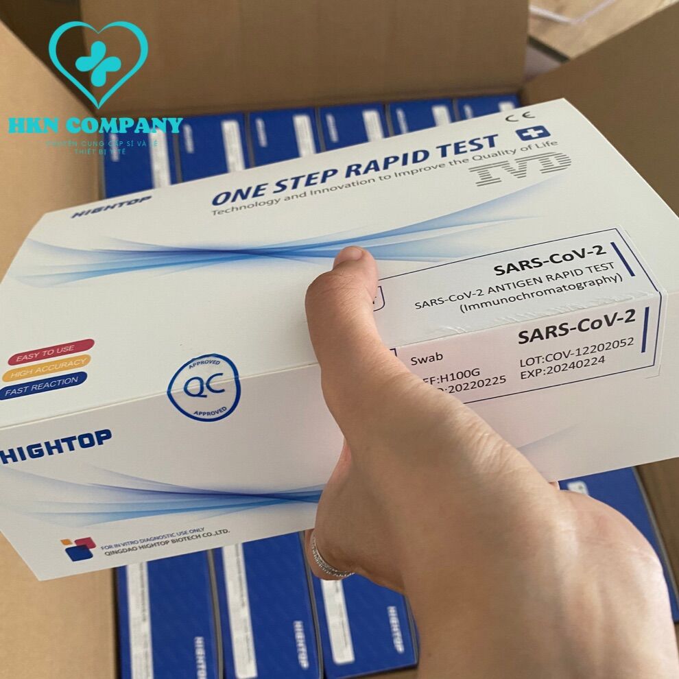 5 Bộ Test Nhanh 10k/bộ Thương Hiệu Hightop HSD 2024