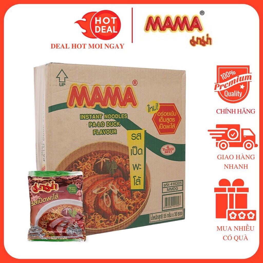 Mì Thái Lan Mama vị vịt tiềm loại 55g