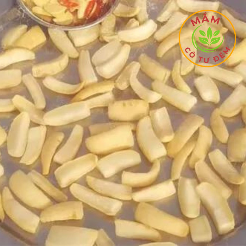 củ cải trắng ngâm nước tương chạy mặn đều dùng được [ hủ 1kg]