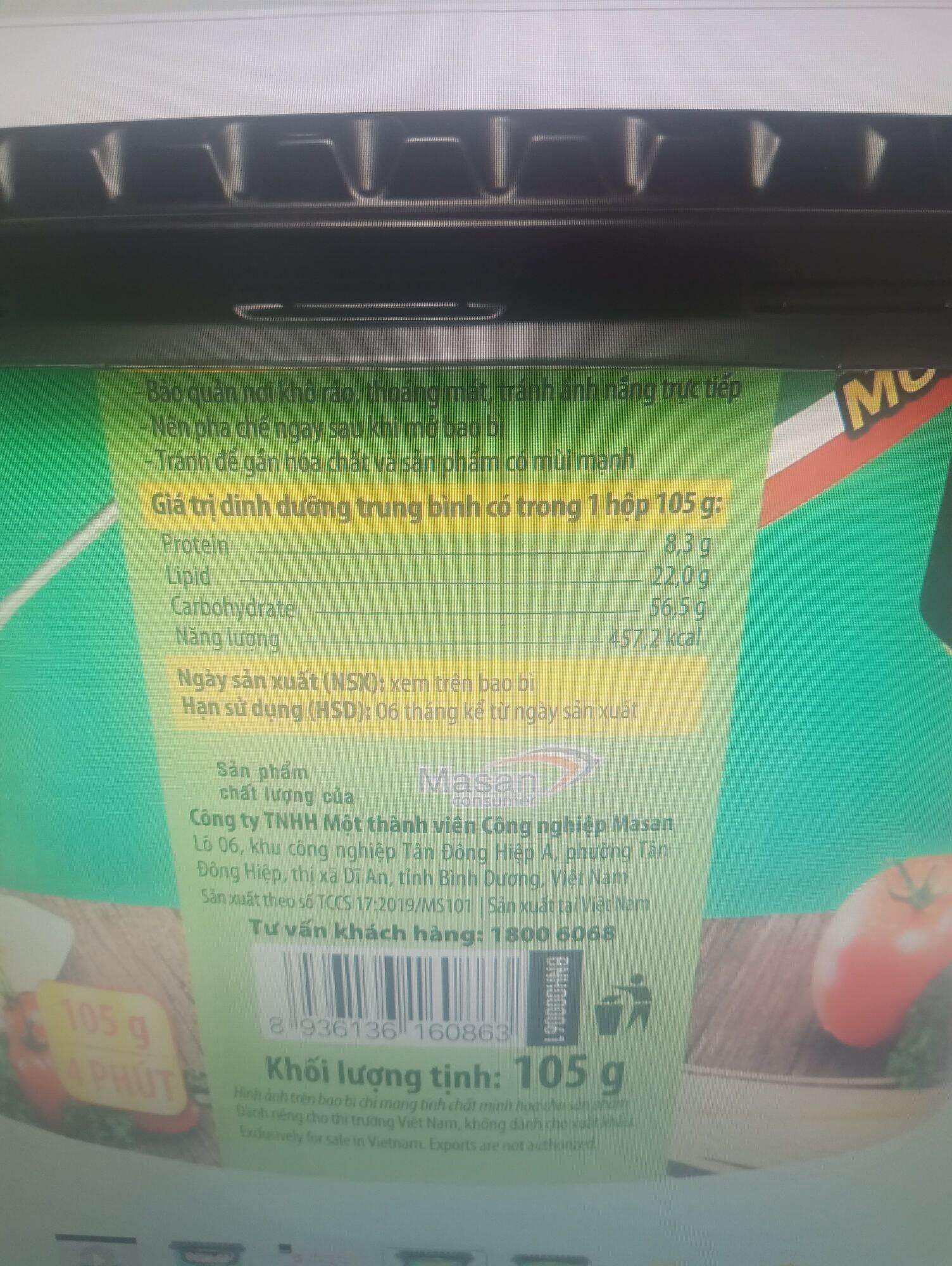 Tô Mì trộn Omachi xốt Spaghetti 105g
