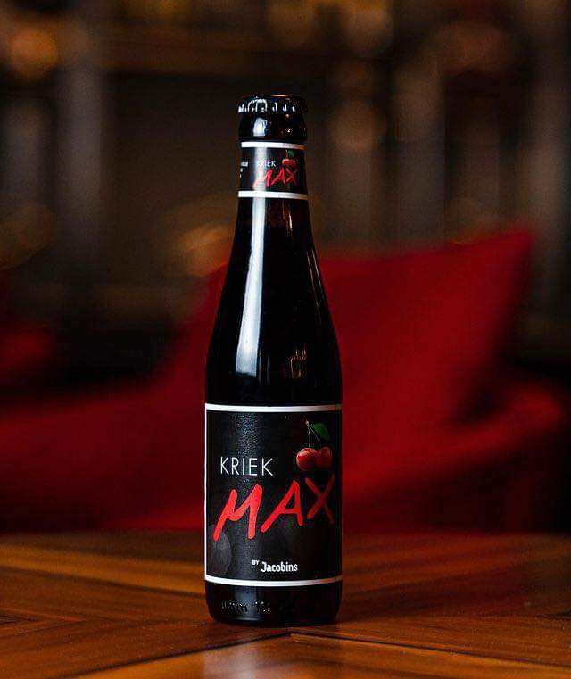 Bia Kriek Max (3.5%)-Bia trái cây vị anh đào 330ml/1chai - GIAO HỎA TỐC TRONG 2H