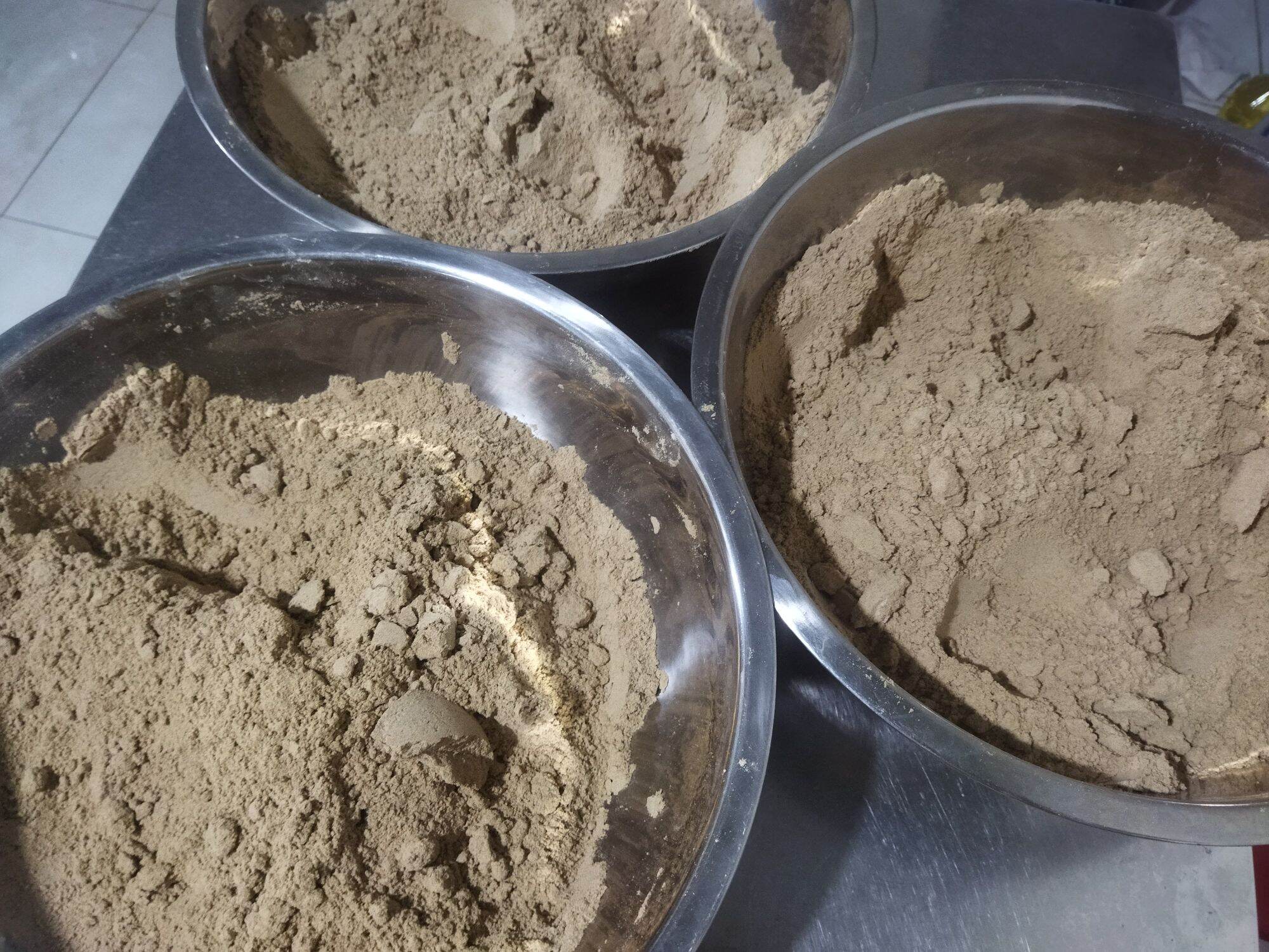 1Kg Bột đậu đen + gạo lứt + đậu đỏ rang thơm xay mịn