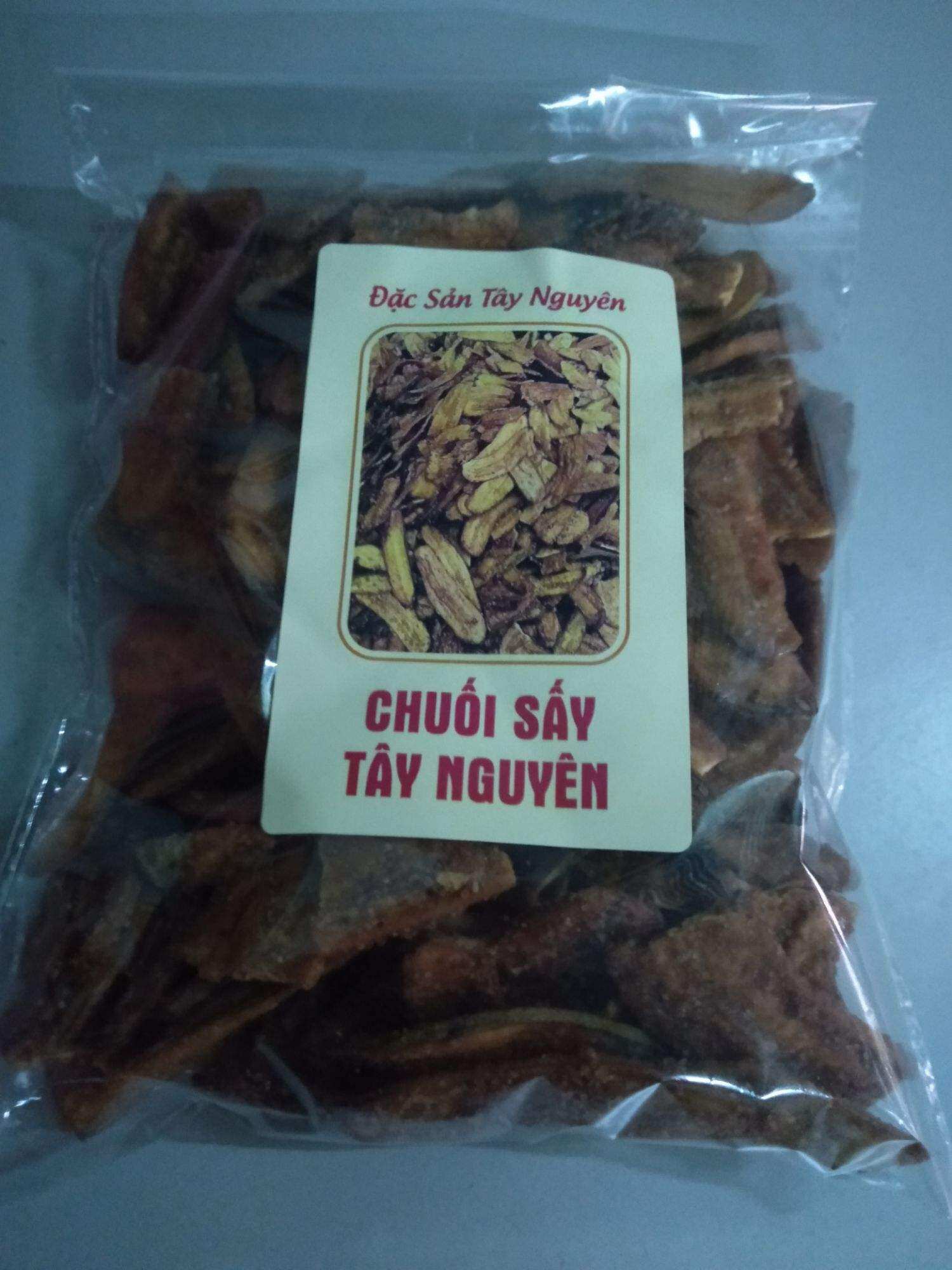 CHUỐI SẤY MÈ KON TUM (500g)