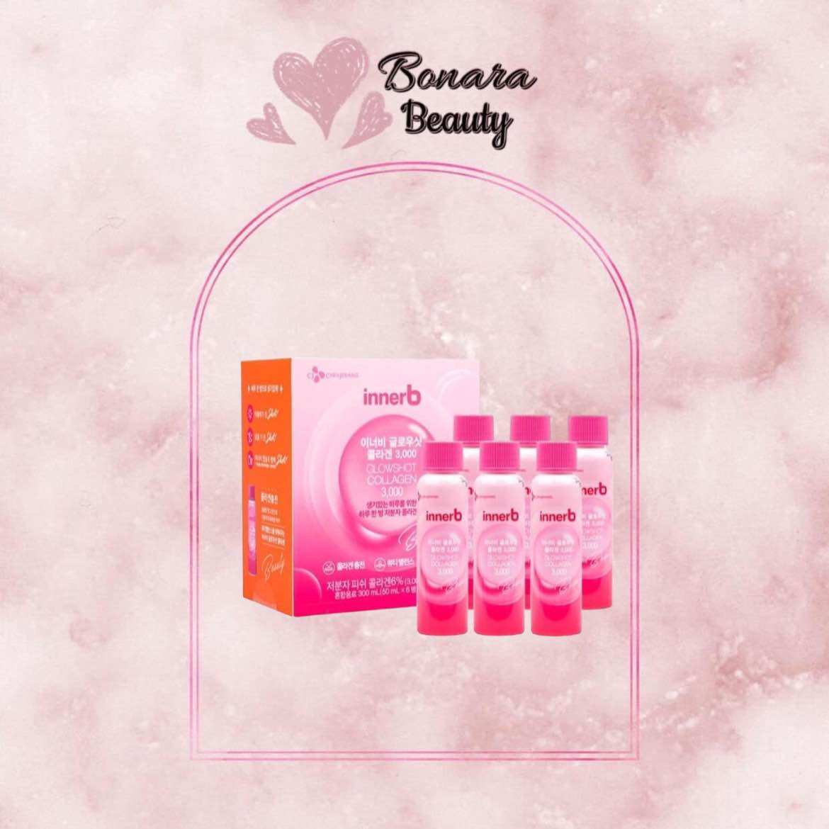 Nước uống đẹp da Collagen Inner B Glowshot Collagen 3000mg
