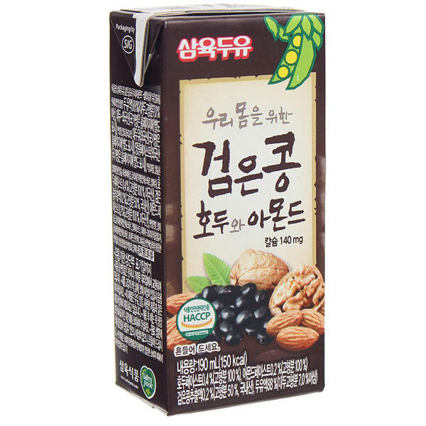 Thùng 24 chai Sữa óc chó hạnh nhân Hàn Quốc 190ml