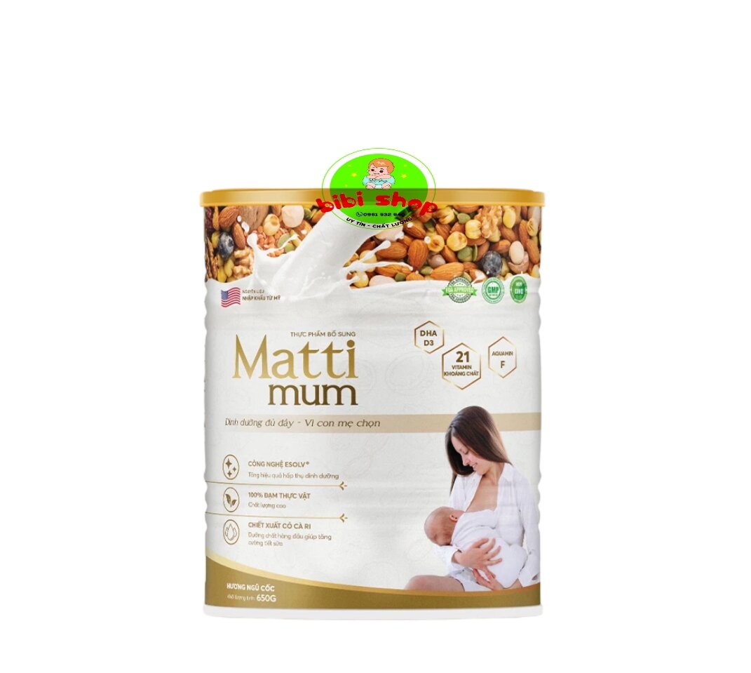 Sữa hạt lợi sữa Matti mum