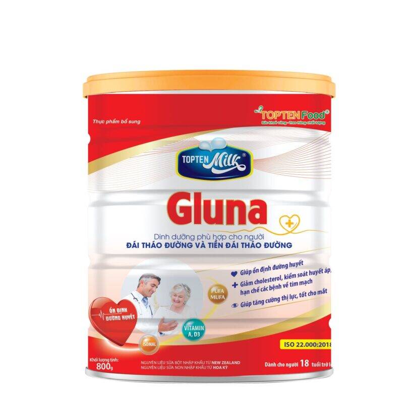 Sữa topten milk gluna