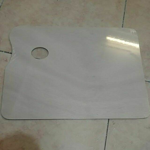 Palet gỗ phẳng pha màu vẽ