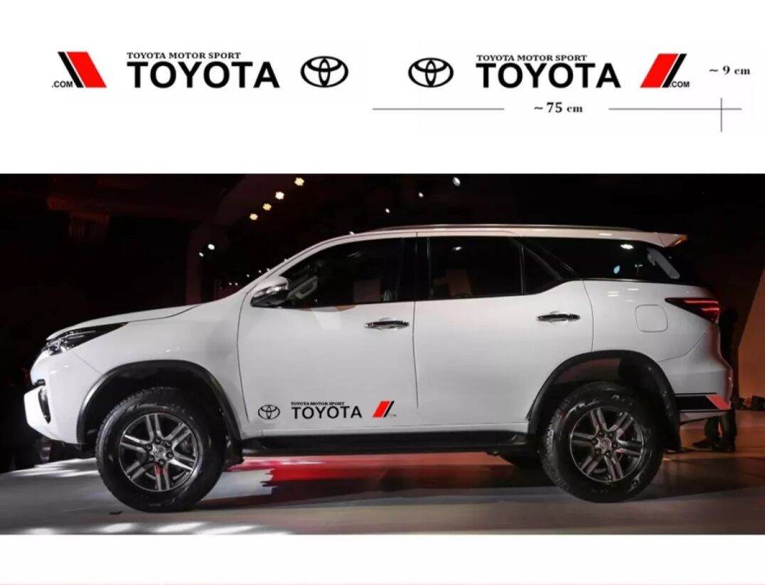 Tem dán xe hơi logo Toyota