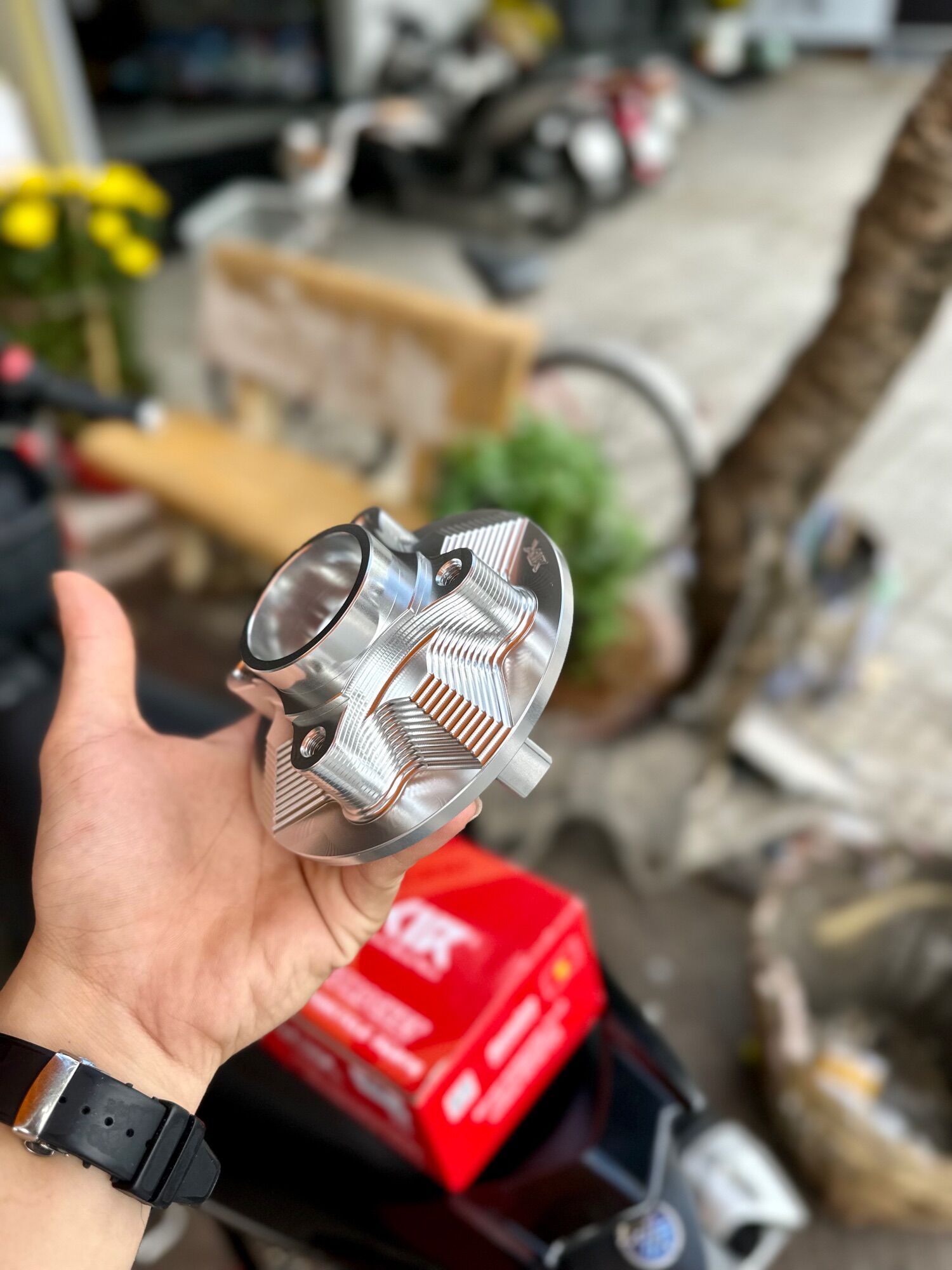 Cùi Đĩa CNC X1r Yamaha Sirus