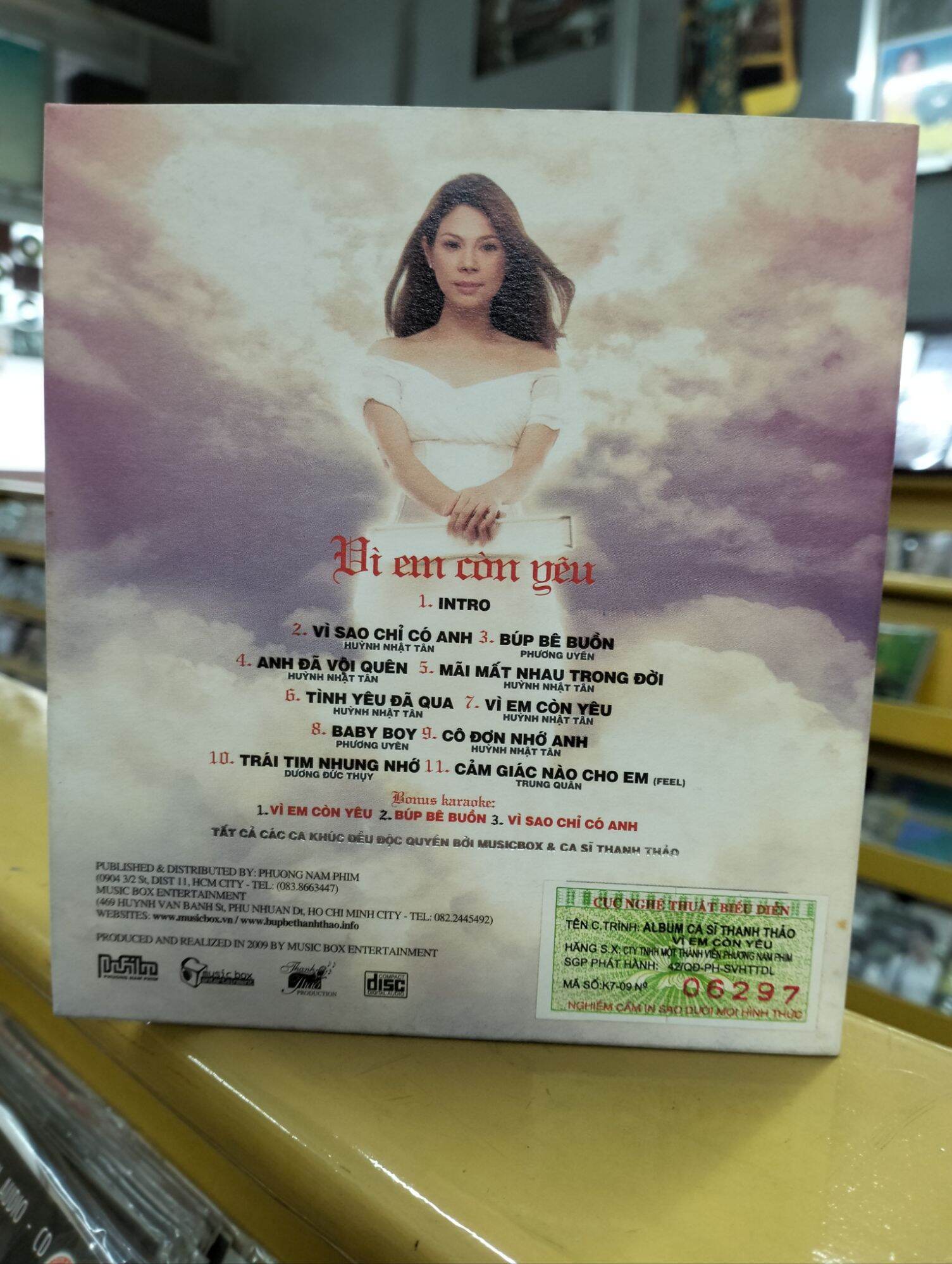 CD Thanh Thảo - Vì em còn yêu