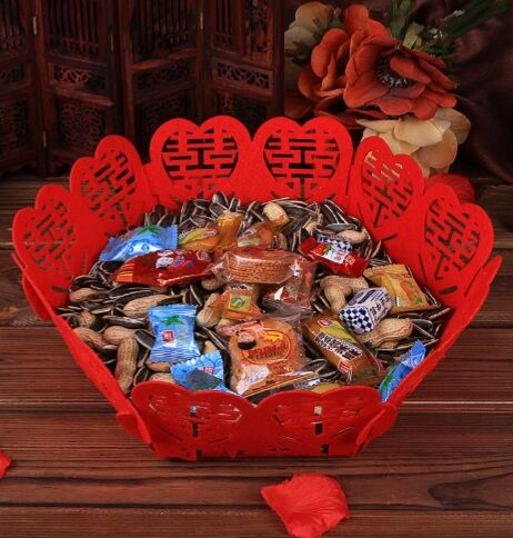 Khay đựng bánh kẹo đám cưới