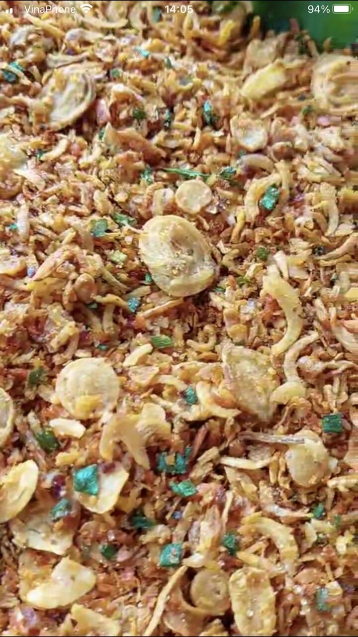 [ ] Combo 500g Bánh Tráng Phơi Sương + 200g Muối Tôm Hành Phi.