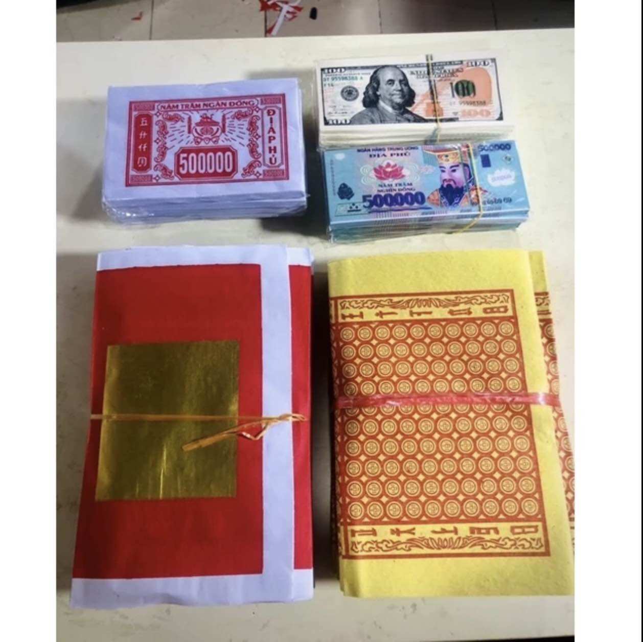 [VÀNG MÃ] GIẤY TIỀN CÚNG LỄ