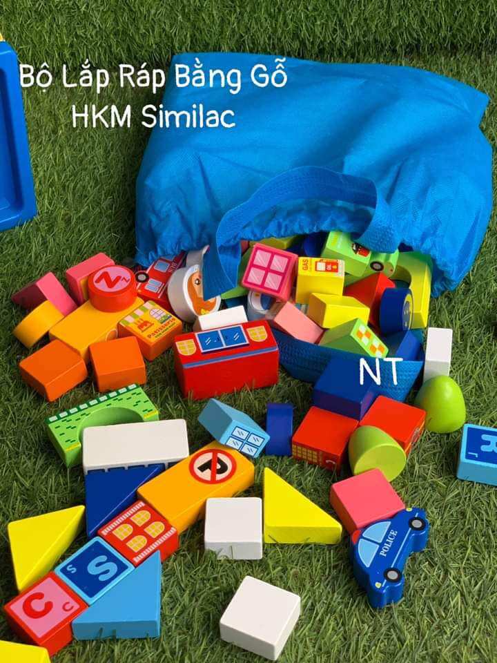 BỘ LẮP RÁP XẾP HÌNH GỖ SIMILAC