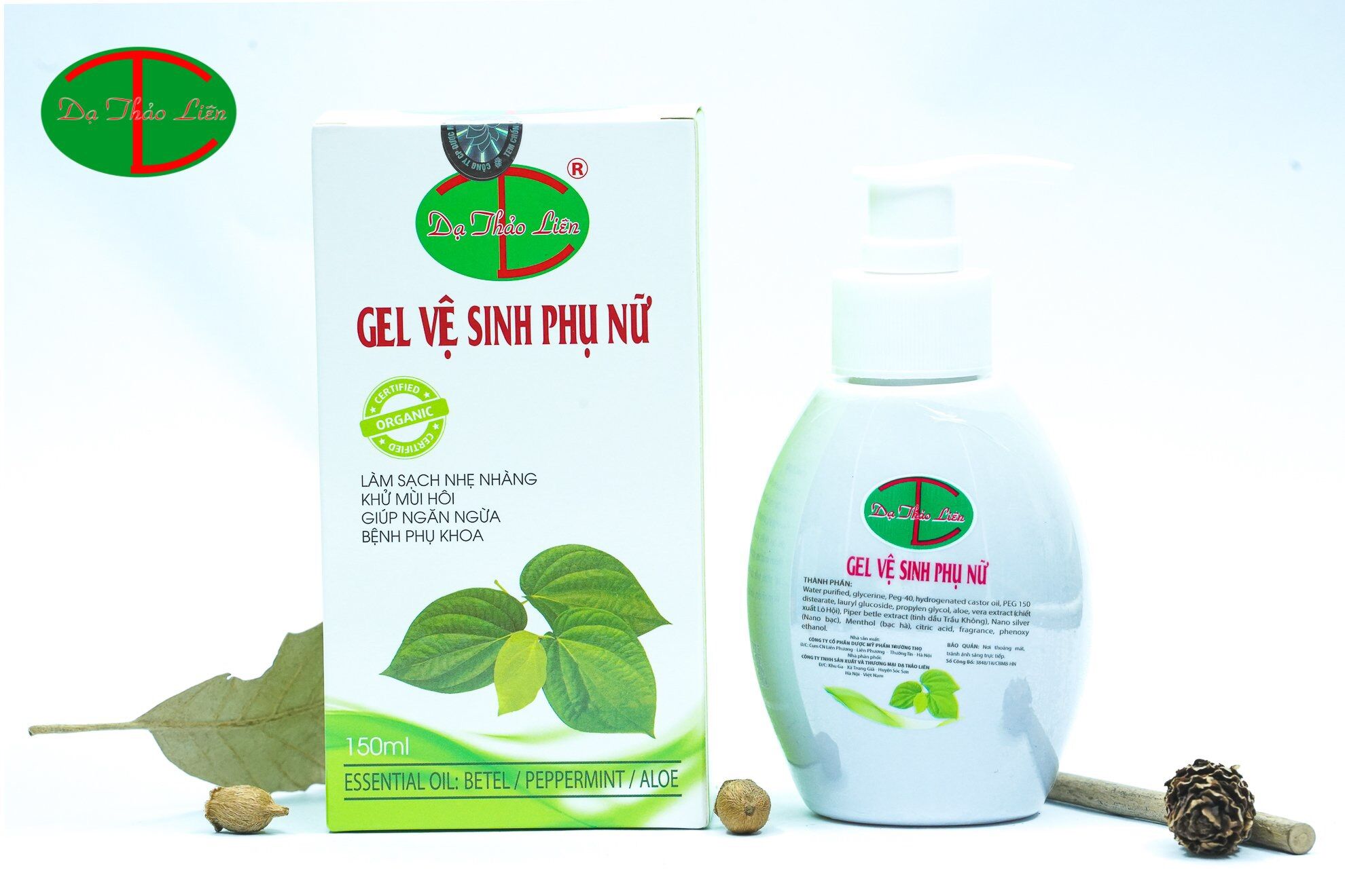 Gel phụ khoa trầu không Dạ Thả0 LIên