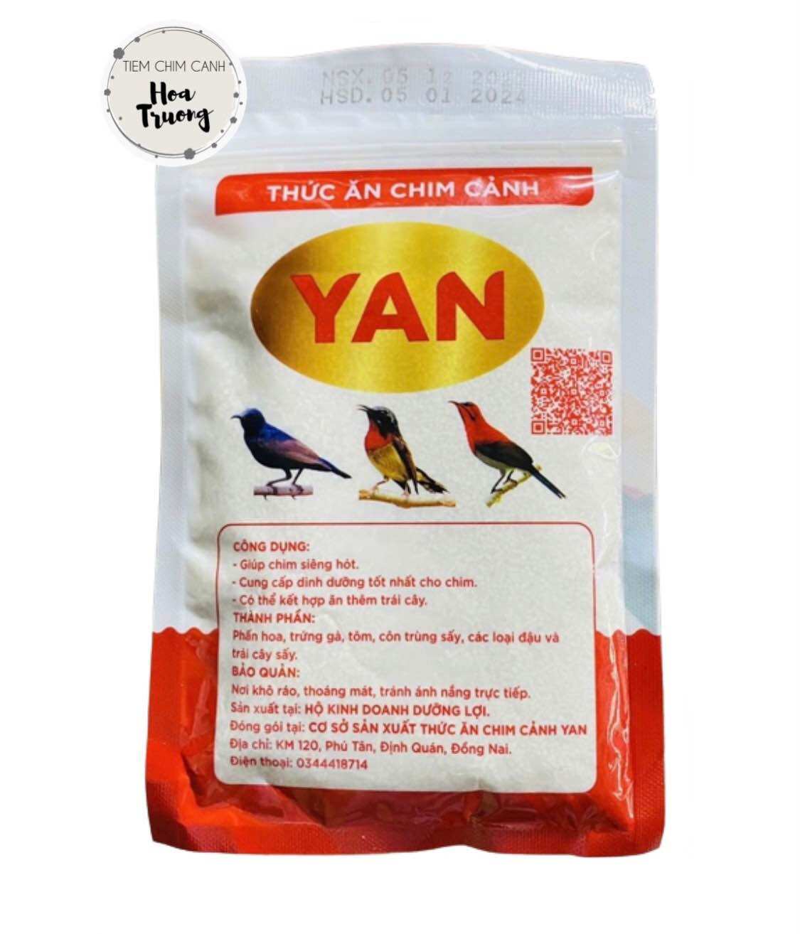 (COMBO 5 GÓI) CÁM HÚT MẬT YAN - CÁM HÓT (100gr/gói)