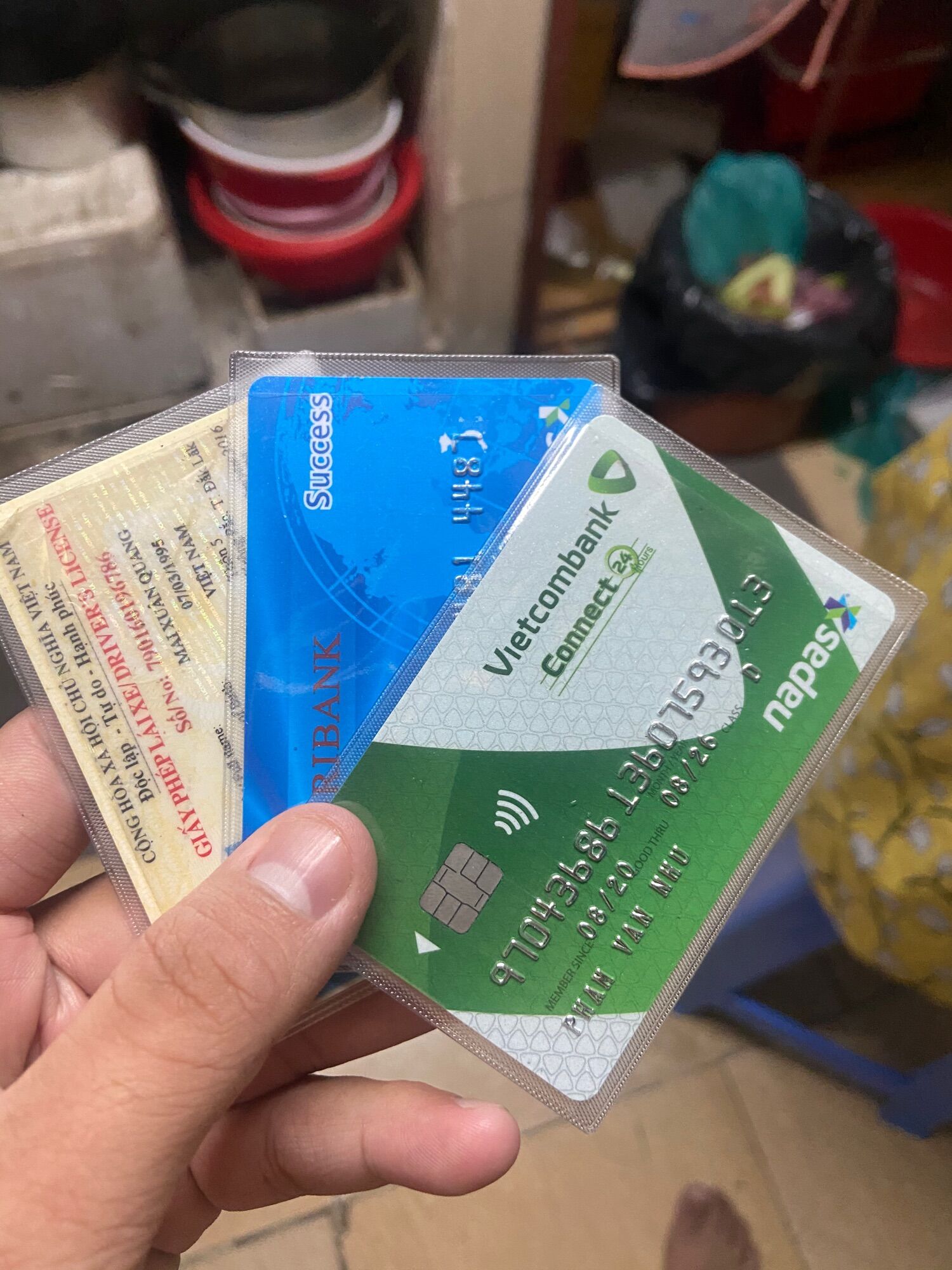600 Bao đựng thẻ atm