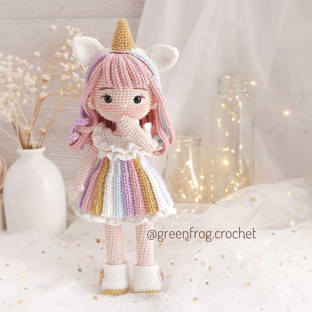 Búp bê handmade sofia xinh xắn tặng kèm 1 váy rời