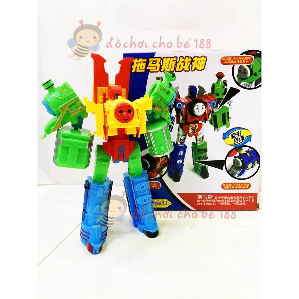 xe lửa thomat lắp ráp biến hình robot