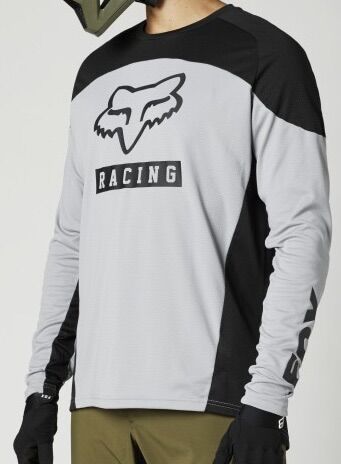 ÁO FOX DEFEND GREY/BLACK LONG SLEEVE ( Chính Hãng )