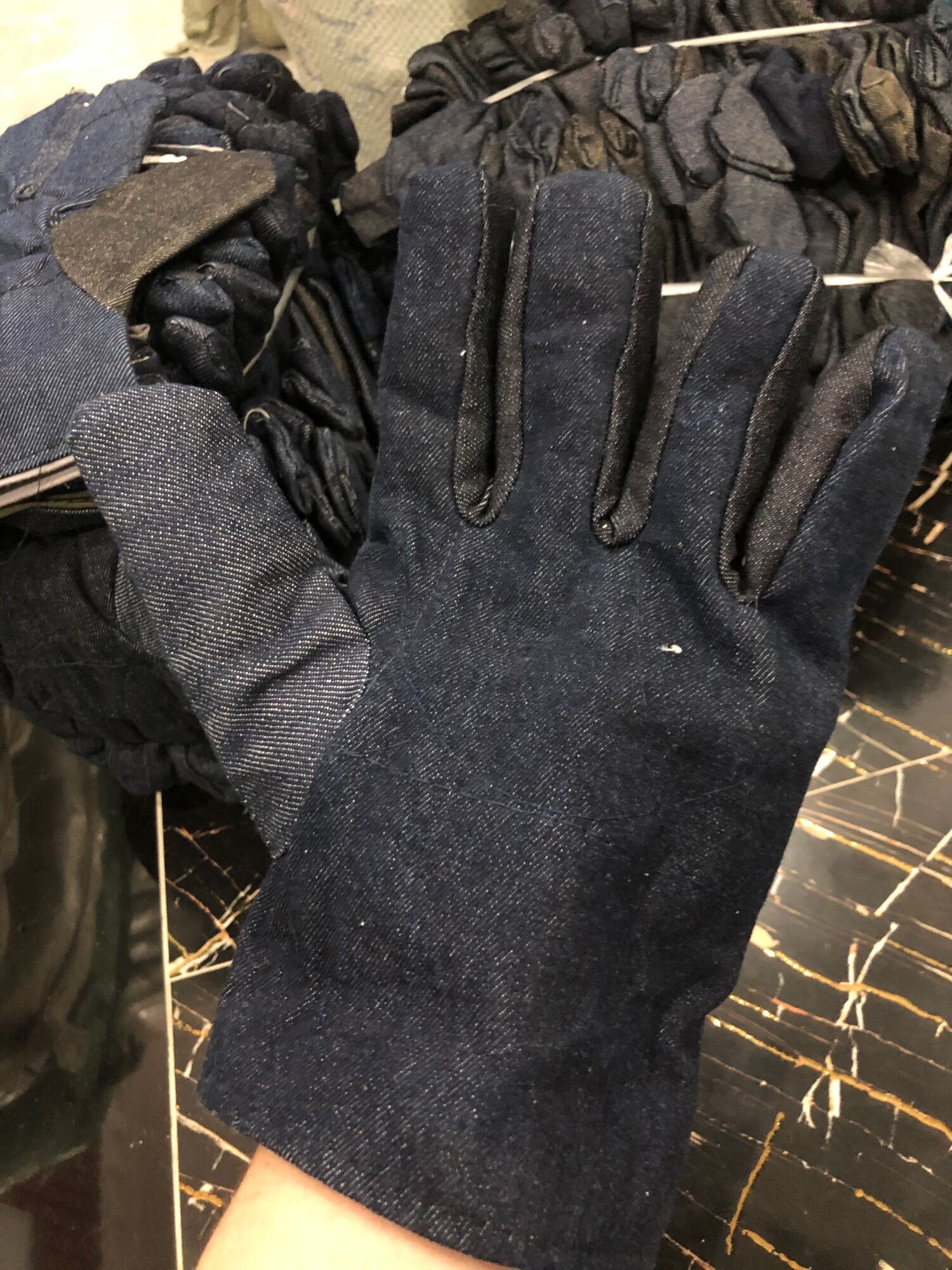Găng tay vải jean 10đôi 80.000đ