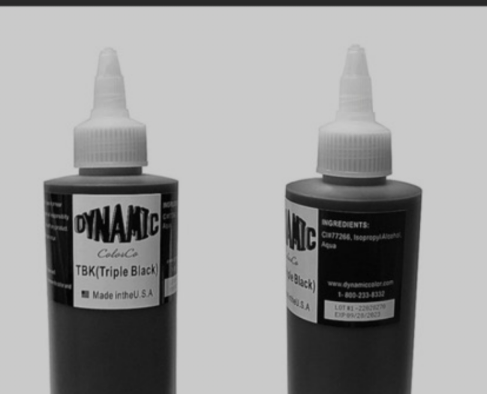 Mực xăm trung cấp Dynamic TBK 240ml